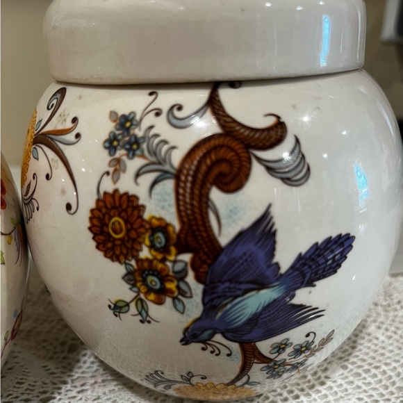 Pair of Rare Vintage Sadler Ginger Jars - Picture 3 of 5